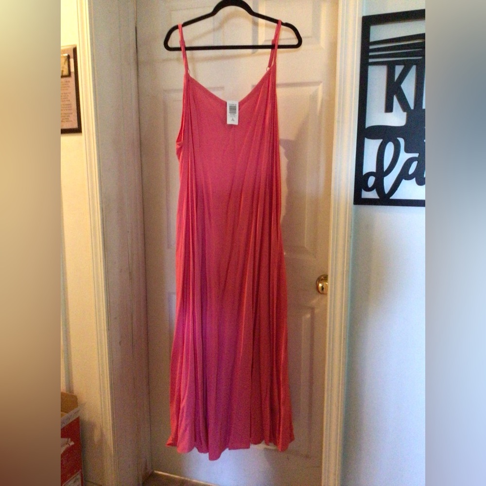 Torrid Maxi Challis Trapeze dress. Brand new with tags size 2